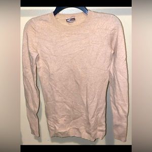Oats Long Sleeve Beige Cashmere Sweater - XS/S